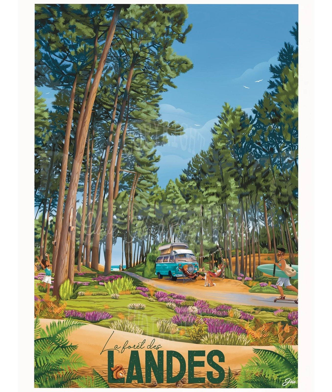 La forêt des Landes